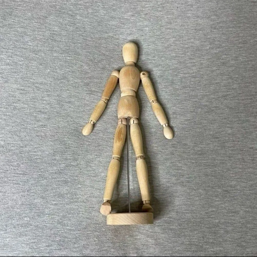 IKEA Gestalta 13” Natural Colored Artist's Display Figure